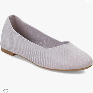 MIA KIDS GIRL’S KANDI SPARKLE Ballerina Flats Size 5